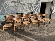 12x Vintage CH23 Chairs by