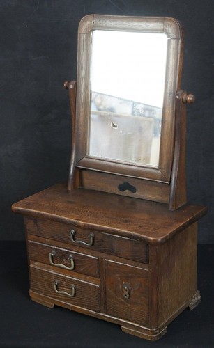 Antique mirror cabinet japan - antique,