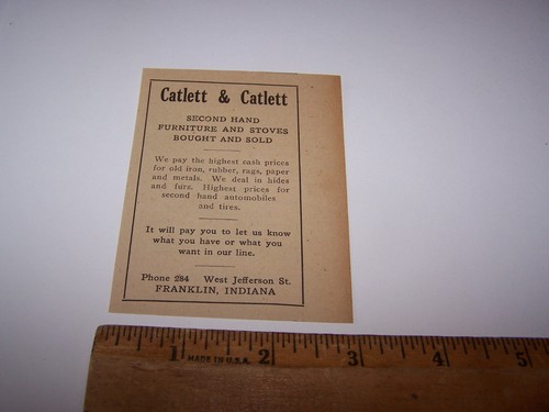 1916 catlett second - catlett, &