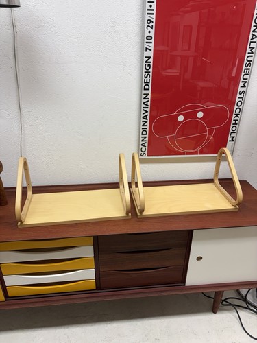 Pair alvar aalto - of, shelves