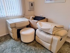 3 seater manual recliner sofa