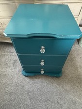 Wooden Turquoise Draws, 3