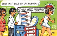 MIXED COMIC POSTCARD DAV