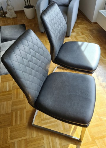 Faux leather swing dining - leather,