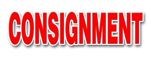 Consignment decal sticker - consignment,