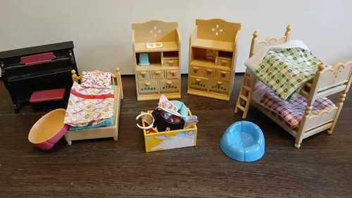 Sylvanian families bedroom - sylvanian,